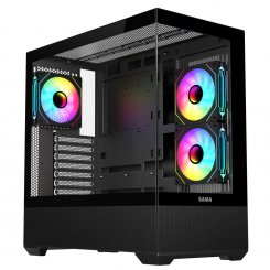 Корпус SAMA SV-02 без БП Black (Восстановлено продавцом, 893270)