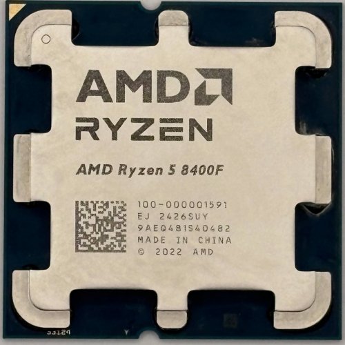 Процесор AMD Ryzen 5 8400F 4.2(4.7)GHz 16MB sAM5 Tray (100-000001591) (Відновлено продавцем, 893283) купити в Україні: Київ, Львів, Хмельницький, Тернопіль, Івано-Франківськ | Перевірка сумісності, низька ціна, відгуки, характеристики від TELEMART фото