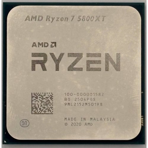 Процесор AMD Ryzen 7 5800XT 3.8(4.8)GHz 32MB sAM4 Box (100-100001582BOX) (Відновлено продавцем, 893284) купити в Україні: Київ, Львів, Хмельницький, Тернопіль, Івано-Франківськ | Перевірка сумісності, низька ціна, відгуки, характеристики від TELEMART фото