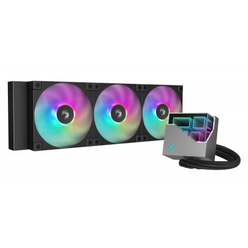 Готова сво Deepcool LT360 ARGB (R-LT360-BKAMNC-G-1) Black (Відновлено продавцем, 893406) купити в Україні: Київ, Львів, Хмельницький, Тернопіль, Івано-Франківськ | Перевірка сумісності, низька ціна, відгуки, характеристики від TELEMART фото