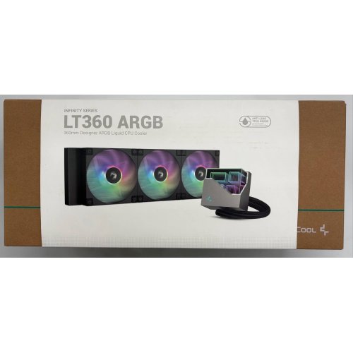 Готова сво Deepcool LT360 ARGB (R-LT360-BKAMNC-G-1) Black (Відновлено продавцем, 893407) купити в Україні: Київ, Львів, Хмельницький, Тернопіль, Івано-Франківськ | Перевірка сумісності, низька ціна, відгуки, характеристики від TELEMART фото