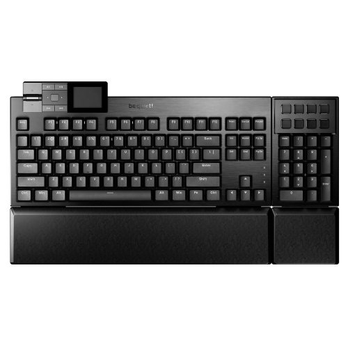 Уценка клавиатура Be Quiet! Dark Mount Silent Linear Mechanical Switches (BT001US) Black (Вскрытая упаковка, 893572) купить в Украине: Киев, Днепр, Харьков, Одесса  | Низкая цена, отзывы, характеристики от TELEMART фото