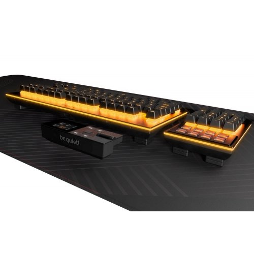 Уценка клавиатура Be Quiet! Dark Mount Silent Linear Mechanical Switches (BT001US) Black (Вскрытая упаковка, 893572) купить в Украине: Киев, Днепр, Харьков, Одесса  | Низкая цена, отзывы, характеристики от TELEMART фото