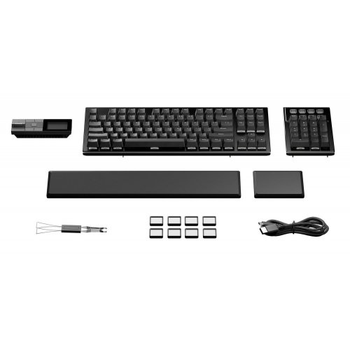 Уценка клавиатура Be Quiet! Dark Mount Silent Linear Mechanical Switches (BT001US) Black (Вскрытая упаковка, 893572) купить в Украине: Киев, Днепр, Харьков, Одесса  | Низкая цена, отзывы, характеристики от TELEMART фото