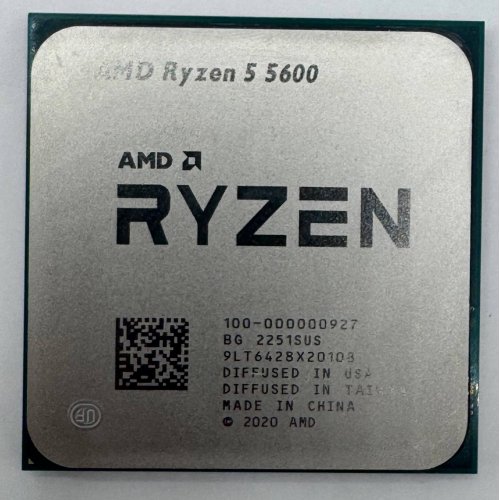 Процесор AMD Ryzen 5 5600 3.5(4.4)GHz 32MB sAM4 Tray (100-000000927) (Відновлено продавцем, 893585) купити в Україні: Київ, Львів, Хмельницький, Тернопіль, Івано-Франківськ | Перевірка сумісності, низька ціна, відгуки, характеристики від TELEMART фото