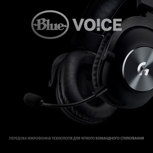 Уценка наушники Logitech PRO X Gaming with Stand (991-000358) Black (Вскрытая упаковка, 893591) купить в Украине: Киев, Днепр, Харьков, Одесса  | Низкая цена, отзывы, характеристики от TELEMART фото