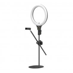 Уценка комплект кольцевого света Ulanzi T1 Overhead Shooting Bracket Ring Light Set 10inch (T1 2517) Black (Следы использования, 893598)
