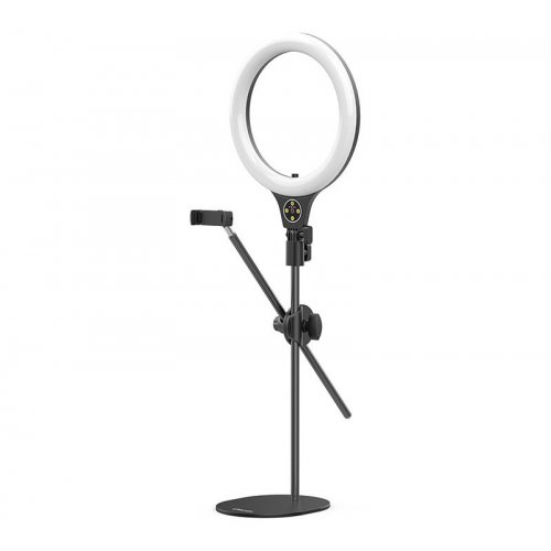 Уцінка Ulanzi T1 Overhead Shooting Bracket Ring Light Set 10inch (T1 2517) Black (Сліди використання, 893598) купити в Україні: Київ, Львів, Хмельницький, Тернопіль, Івано-Франківськ | Низька ціна, відгуки, характеристики від TELEMART фото