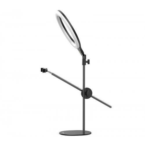 Уцінка Ulanzi T1 Overhead Shooting Bracket Ring Light Set 10inch (T1 2517) Black (Сліди використання, 893598) купити в Україні: Київ, Львів, Хмельницький, Тернопіль, Івано-Франківськ | Низька ціна, відгуки, характеристики від TELEMART фото