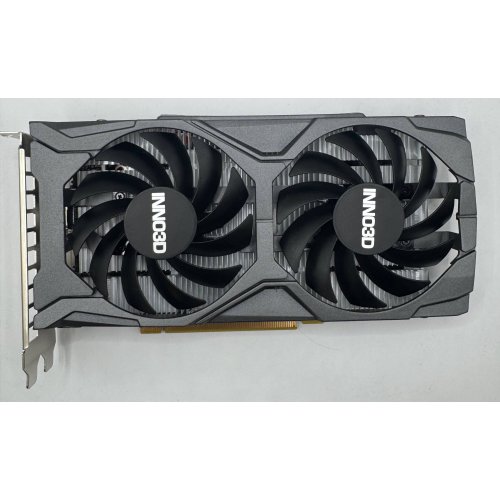 Відеокарта Inno3D GeForce GTX 1650 Twin X2 OC V2 4096MB (N16502-04D6X-1720VA30) (Відновлено продавцем, 893599) купити в Україні: Київ, Львів, Хмельницький, Тернопіль, Івано-Франківськ | Перевірка сумісності, низька ціна, відгуки, характеристики від TELEMART фото