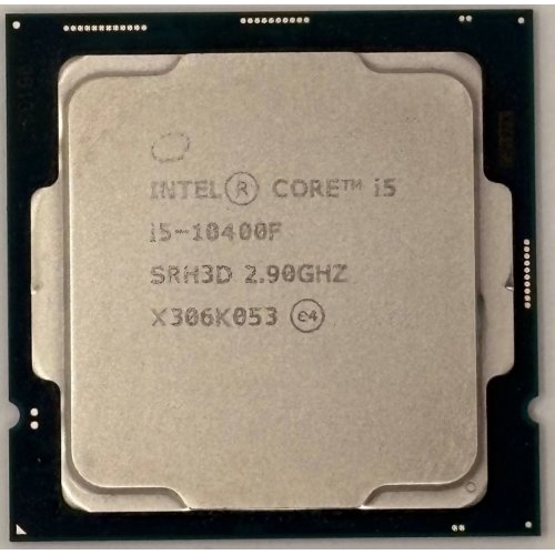 Процесор Intel Core i5-10400F 2.9(4.3)GHz 12MB s1200 Tray (CM8070104290716) (Відновлено продавцем, 893605) купити в Україні: Київ, Львів, Хмельницький, Тернопіль, Івано-Франківськ | Перевірка сумісності, низька ціна, відгуки, характеристики від TELEMART фото