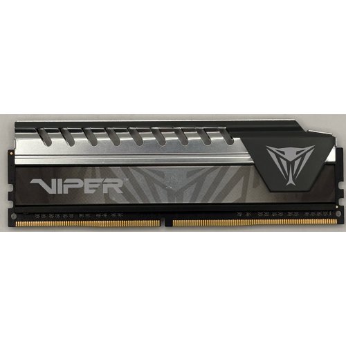Озу ОЗП Patriot DDR4 16GB 2400Mhz Viper Elite Gray (PVE4161G240C5KGY) (Восстановлено продавцом, 893611) купить в Украине: Киев, Днепр, Харьков, Одесса  | Проверка совместимости, низкая цена, отзывы, характеристики от TELEMART фото
