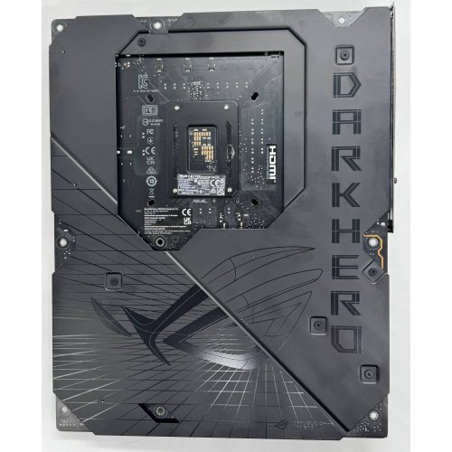 Материнська плата Asus ROG MAXIMUS Z790 DARK HERO (s1700, Intel Z790) (Відновлено продавцем, 893741) купити в Україні: Київ, Львів, Хмельницький, Тернопіль, Івано-Франківськ | Перевірка сумісності, низька ціна, відгуки, характеристики від TELEMART фото