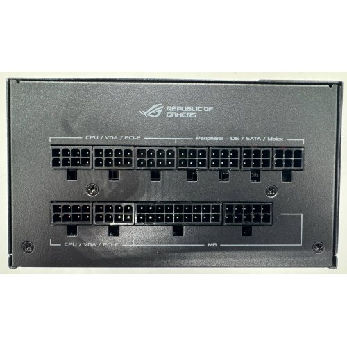 Блок питания Asus ROG Strix 1000G 1000W Gold (90YE00AA-B0NA00) (Восстановлено продавцом, 893751) купить в Украине: Киев, Днепр, Харьков, Одесса  | Проверка совместимости, низкая цена, отзывы, характеристики от TELEMART фото