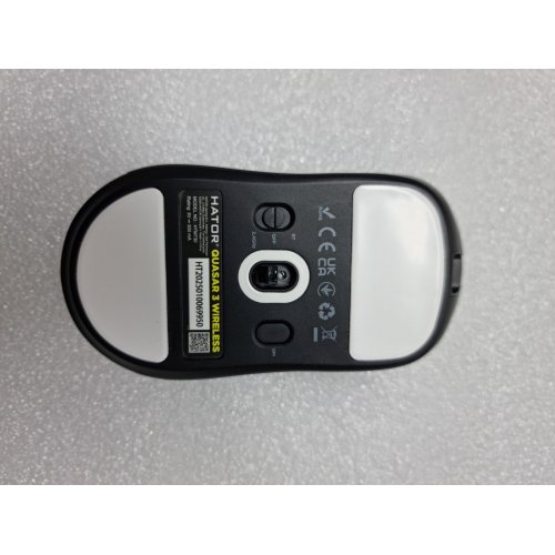 Уценка мышка HATOR Quasar 3 Wireless (HTM730) Black (Следы использования, 893773) купить в Украине: Киев, Днепр, Харьков, Одесса  | Низкая цена, отзывы, характеристики от TELEMART фото
