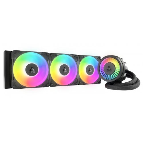 Готова сво Arctic Liquid Freezer III Pro 360 A-RGB (ACFRE00184A) Black (Відновлено продавцем, 893775) купити в Україні: Київ, Львів, Хмельницький, Тернопіль, Івано-Франківськ | Перевірка сумісності, низька ціна, відгуки, характеристики від TELEMART фото