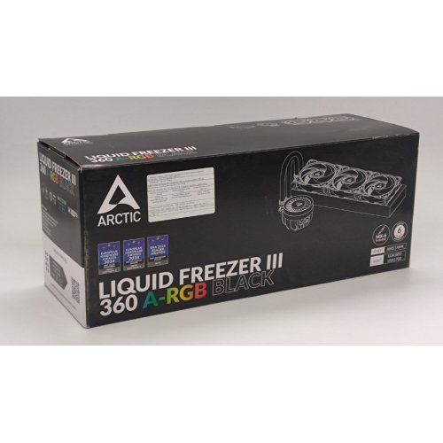 Готова сво Arctic Liquid Freezer III Pro 360 A-RGB (ACFRE00184A) Black (Відновлено продавцем, 893775) купити в Україні: Київ, Львів, Хмельницький, Тернопіль, Івано-Франківськ | Перевірка сумісності, низька ціна, відгуки, характеристики від TELEMART фото