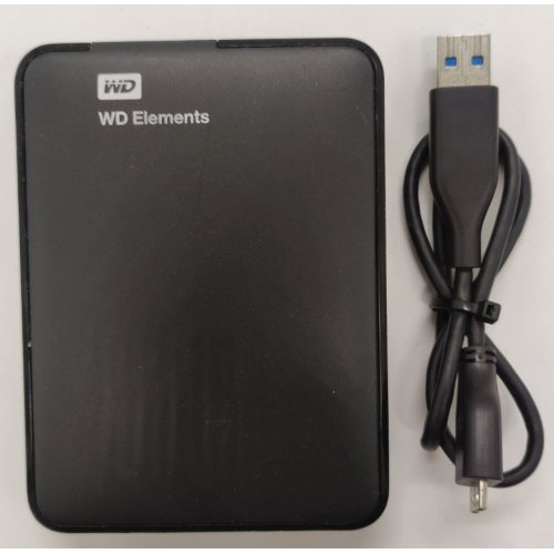 Зовнішній hdd Western Digital Elements 2TB WDBU6Y0020BBK-EESN Black (Відновлено продавцем, 893806) купити в Україні: Київ, Львів, Хмельницький, Тернопіль, Івано-Франківськ | Низька ціна, відгуки, характеристики від TELEMART фото