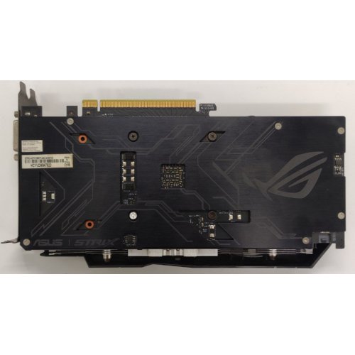 Видеокарта Asus ROG GeForce GTX 1050 Ti STRIX OC 4096MB (STRIX-GTX1050TI-O4G-GAMING) (Восстановлено продавцом, 893809) купить в Украине: Киев, Днепр, Харьков, Одесса  | Проверка совместимости, низкая цена, отзывы, характеристики от TELEMART фото
