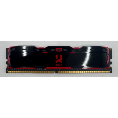 Озп GoodRAM DDR4 8GB 3200Mhz IRDM X Black (IR-X3200D464L16SA/8G) (Відновлено продавцем, 893815) купити в Україні: Київ, Львів, Хмельницький, Тернопіль, Івано-Франківськ | Перевірка сумісності, низька ціна, відгуки, характеристики від TELEMART фото