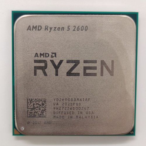 Процесор AMD Ryzen 5 2600 3.4(3.9)GHz 16MB sAM4 Tray (YD2600BBM6IAF) (Відновлено продавцем, 893827) купити в Україні: Київ, Львів, Хмельницький, Тернопіль, Івано-Франківськ | Перевірка сумісності, низька ціна, відгуки, характеристики від TELEMART фото