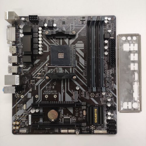 Материнская плата Gigabyte B450M DS3H (sAM4, AMD B450) (Восстановлено продавцом, 893828) купить в Украине: Киев, Днепр, Харьков, Одесса  | Проверка совместимости, низкая цена, отзывы, характеристики от TELEMART фото