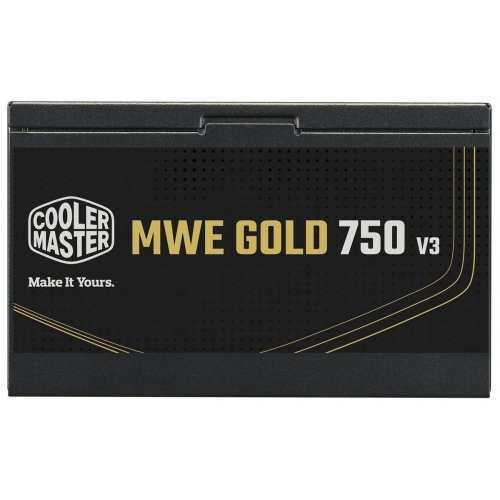 Блок питания Cooler Master MWE Gold V3 750W ATX 3.1 (MPE-7506-ACAG-BEU) купить в Украине: Киев, Днепр, Харьков, Одесса  | Проверка совместимости, низкая цена, отзывы, характеристики от TELEMART фото