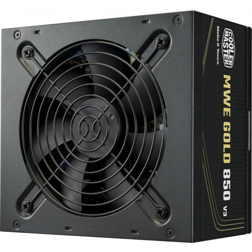 Блок питания Cooler Master MWE Gold V3 850W ATX 3.1 (MPE-8506-ACAG-BEU) купить в Украине: Киев, Днепр, Харьков, Одесса  | Проверка совместимости, низкая цена, отзывы, характеристики от TELEMART фото
