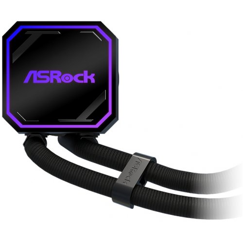 Готовая СВО AsRock Pro 360 ARGB Black купить в Украине: Киев, Днепр, Харьков, Одесса  | Проверка совместимости, низкая цена, отзывы, характеристики от TELEMART фото