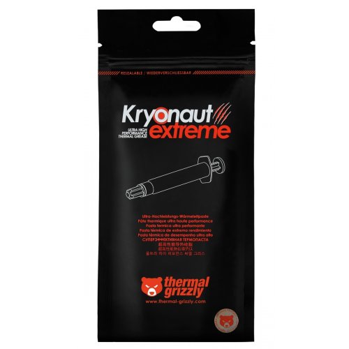 Термопаста Thermal Grizzly Kryonaut Extreme 6g (TG-KE-006-R) купить в Украине: Киев, Днепр, Харьков, Одесса  | Низкая цена, отзывы, характеристики от TELEMART фото
