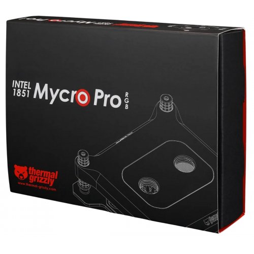 Водоблок Thermal Grizzly Mycro Pro LGA1851 (TG-MY-P-RGB-i1851) купить в Украине: Киев, Днепр, Харьков, Одесса  | Низкая цена, отзывы, характеристики от TELEMART фото