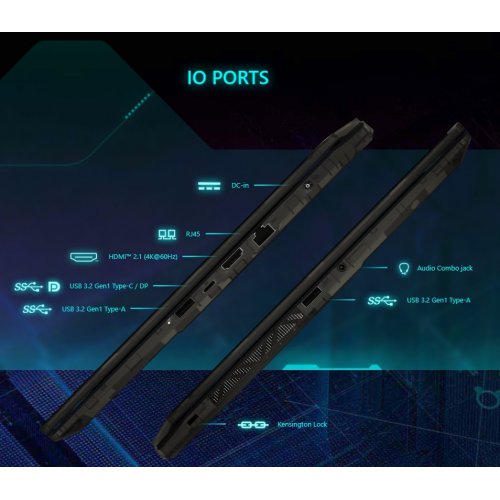 Ноутбук MSI Cyborg 15 A13VE-2474XUA (9S7-15K112-2474) Translucent Black купить в Украине: Киев, Днепр, Харьков, Одесса  | Низкая цена, отзывы, характеристики от TELEMART фото