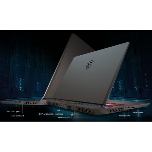 Ноутбук MSI Vector 16 HX AI A2XWHG-821XUA (9S7-15M352-821) Cosmos Gray купить в Украине: Киев, Днепр, Харьков, Одесса  | Низкая цена, отзывы, характеристики от TELEMART фото