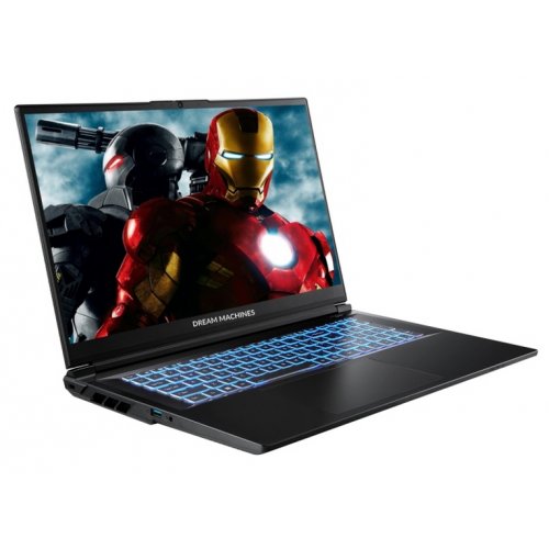 Ноутбук Dream Machines RG5060-17 (RG5060-17UA35) Black купить в Украине: Киев, Днепр, Харьков, Одесса  | Низкая цена, отзывы, характеристики от TELEMART фото