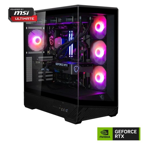 Компьютер Dragon Lucky Nyx Powered_by MSI (RTX 5080SHAD+R7 9800X3D) Black купить в Украине: Киев, Днепр, Харьков, Одесса  | Низкая цена, отзывы, характеристики от TELEMART фото