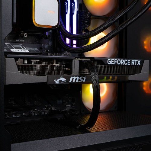 Компьютер Dragon Lucky Nyx Powered_by MSI (RTX 5080SHAD+R7 9800X3D) Black купить в Украине: Киев, Днепр, Харьков, Одесса  | Низкая цена, отзывы, характеристики от TELEMART фото