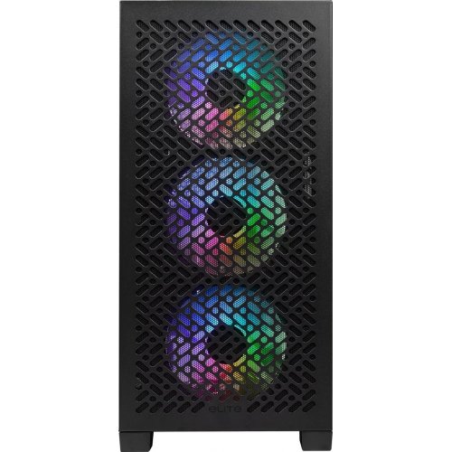 Корпус Cooler Master Elite 302 Tempered Glass без БЖ (E302-KGNN-S00) Black купити в Україні | Telemart фото