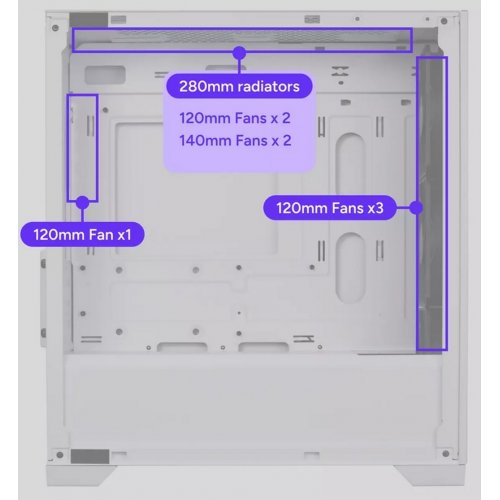 Корпус Cooler Master Elite 302 Tempered Glass без БЖ (E302-KGNN-S00) Black купити в Україні | Telemart фото