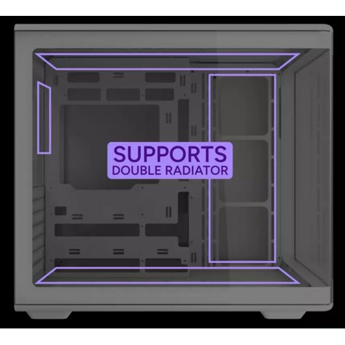 Корпус Cooler Master Elite 600 Tempered Glass без БЖ (E600-KGNN-S01) Black купити в Україні | Telemart фото