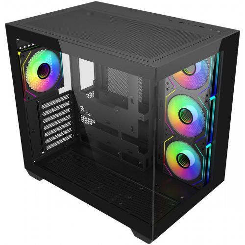 Корпус Cooler Master Elite 681 Tempered Glass без БЖ (E681-KHNN-S00) Black купити в Україні | Telemart фото