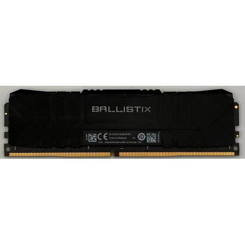 Озп Crucial DDR4 16GB 3200Mhz Ballistix Black (BL16G32C16U4B) (Відновлено продавцем, 894041) купити в Україні: Київ, Львів, Хмельницький, Тернопіль, Івано-Франківськ | Перевірка сумісності, низька ціна, відгуки, характеристики від TELEMART фото
