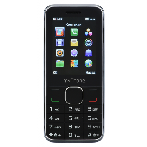 Купити Мобільний телефон myPhone Classic DualSim (TEL000370) Black - ціна в Києві, Львові, Вінниці, Хмельницькому, Франківську, Україні | інтернет-магазин TELEMART.UA фото