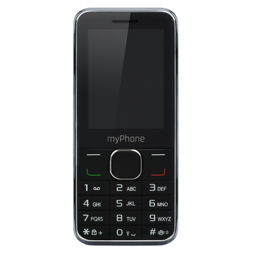 Купити Мобільний телефон myPhone Classic DualSim (TEL000370) Black - ціна в Києві, Львові, Вінниці, Хмельницькому, Франківську, Україні | інтернет-магазин TELEMART.UA фото