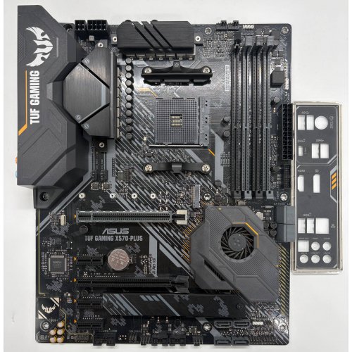 Материнська плата Asus TUF GAMING X570-PLUS (sAM4, AMD X570) (Відновлено продавцем, 894071) купити в Україні: Київ, Львів, Хмельницький, Тернопіль, Івано-Франківськ | Перевірка сумісності, низька ціна, відгуки, характеристики від TELEMART фото