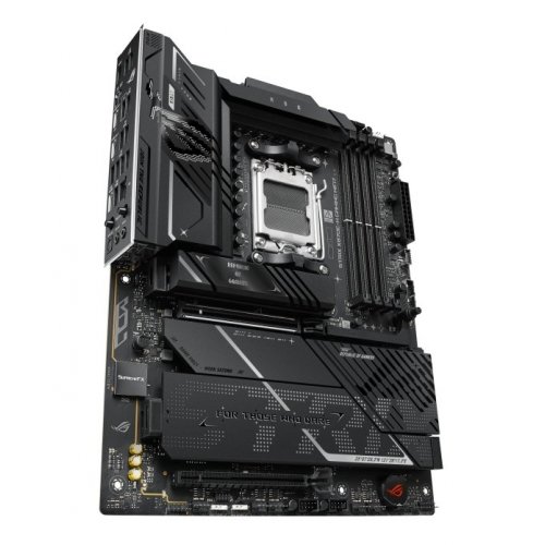 Уценка материнская плата Asus ROG STRIX X870E-H GAMING WIFI7 (sAM5, AMD X870E) (Вскрытая упаковка, 894074) купить в Украине: Киев, Днепр, Харьков, Одесса  | Проверка совместимости, низкая цена, отзывы, характеристики от TELEMART фото
