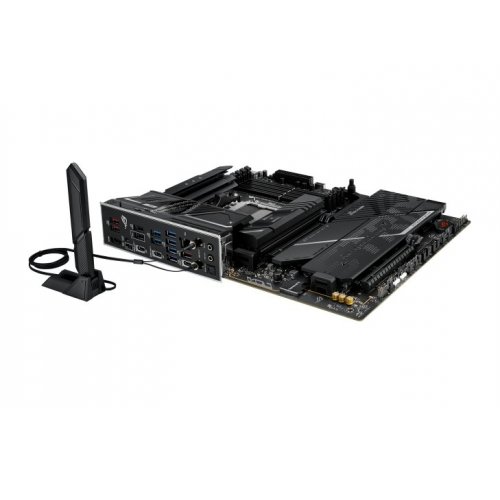 Уценка материнская плата Asus ROG STRIX X870E-H GAMING WIFI7 (sAM5, AMD X870E) (Вскрытая упаковка, 894074) купить в Украине: Киев, Днепр, Харьков, Одесса  | Проверка совместимости, низкая цена, отзывы, характеристики от TELEMART фото