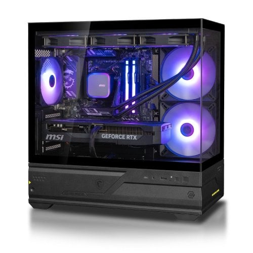 Компьютер Dragon Lucky Spectre Powered_by MSI (RTX 5080 - R7 7800X3D) Black купить в Украине | Telemart фото