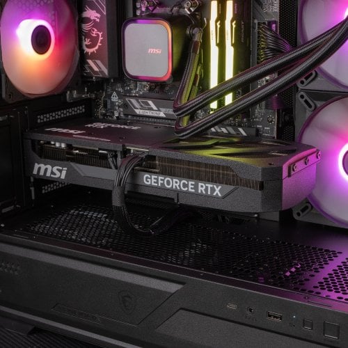 Компьютер Dragon Lucky Spectre Powered_by MSI (RTX 5080 - R7 7800X3D) Black купить в Украине | Telemart фото