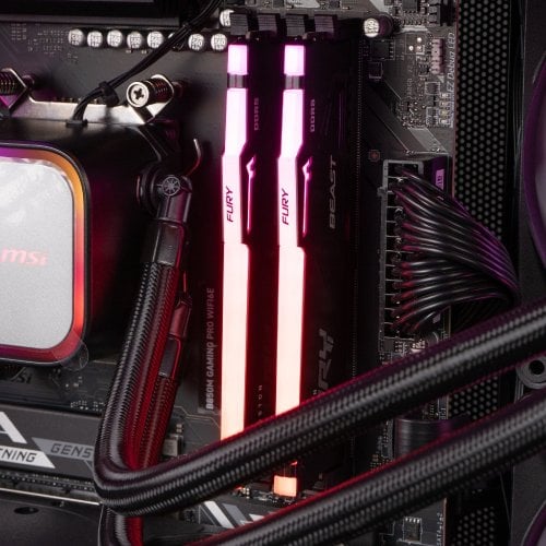 Компьютер Dragon Lucky Spectre Powered_by MSI (RTX 5080 - R7 7800X3D) Black купить в Украине | Telemart фото