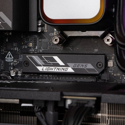 Компьютер Dragon Lucky Spectre Powered_by MSI (RTX 5080 - R7 7800X3D) Black купить в Украине | Telemart фото